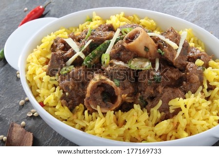Traditional Indian Lamb curry