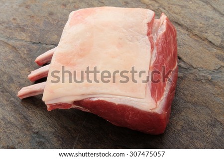 raw lamb cuts