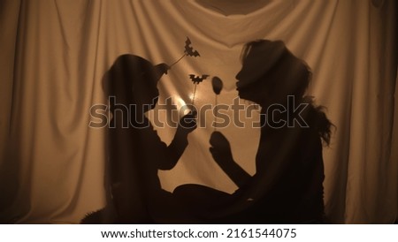 Similar – Image, Stock Photo shadow games Shadow