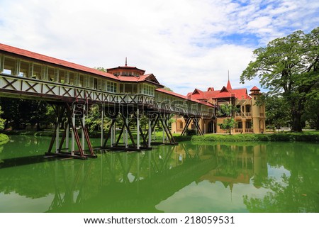 Sanam Chandra Palace is a tiny castle-like structure built in a combination of French and English styles.