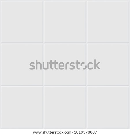 Seamless tile texture or pattern. Vector design in top view. Used as backdrop, background and wallpaper. Also for architectural decoration both interior exterior i.e. bathroom, toilet, kitchen room.