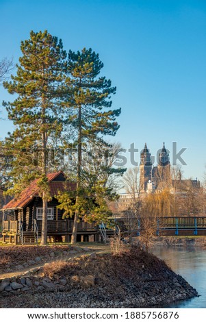 Similar – Foto Bild Steg sachsen anhalt