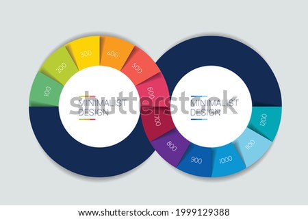 Devops, infinity infographic. 2 step options template, scheme, diagram, chart. 
