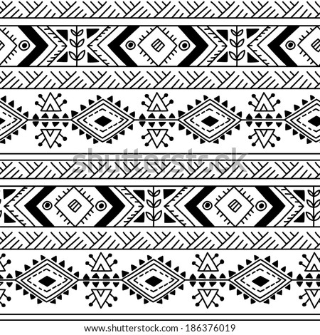 Ethnic ornamental textile seamless pattern for your own design