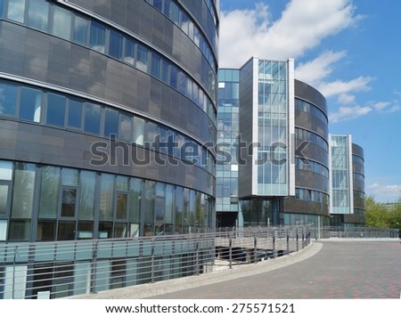 LODZ, POLAND - MAY 03, 2015: Faculty of Law and Administration, University of Lodz