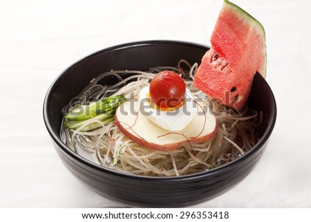 korean cold noodle