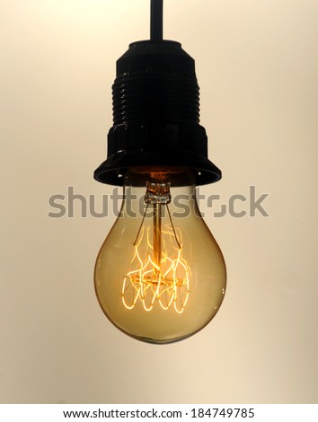 Light bulb turned on