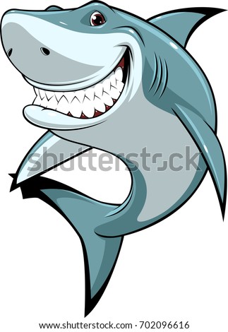 Smiling Shark Clipart | Free download on ClipArtMag