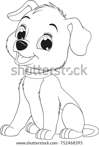 Spike the dog coloring pages