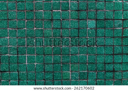 Teal Tile Pattern