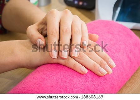 manicured hands