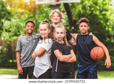 Similar – Image, Stock Photo great sport Basketball