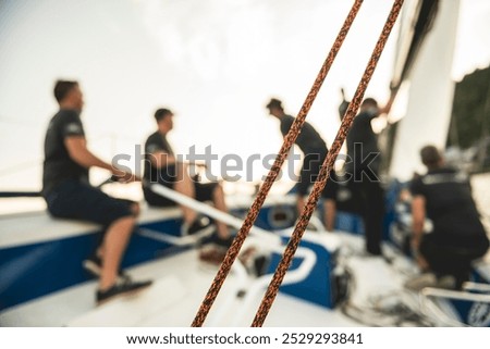 Similar – Image, Stock Photo Seilschaften (I)