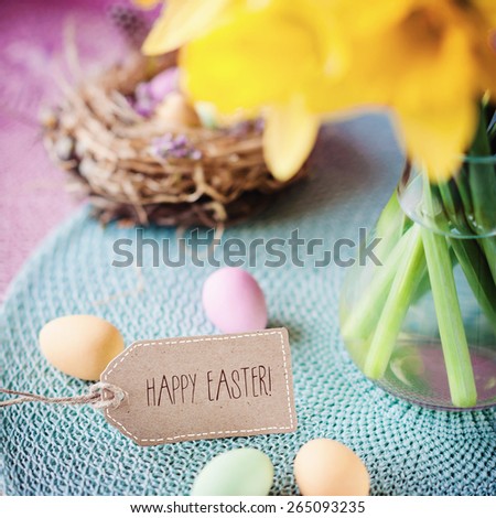 Colorful Easter-greeting-card