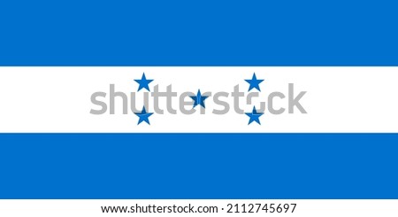 Honduras official flag of country