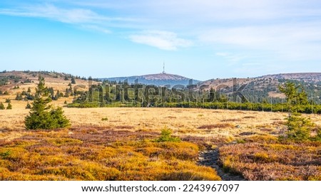 Similar – Image, Stock Photo Landscape of the Prades mountains, in Tarragona, Spain.