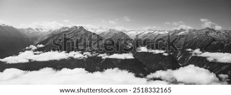 Similar – Image, Stock Photo Mountain panorama (Austria)