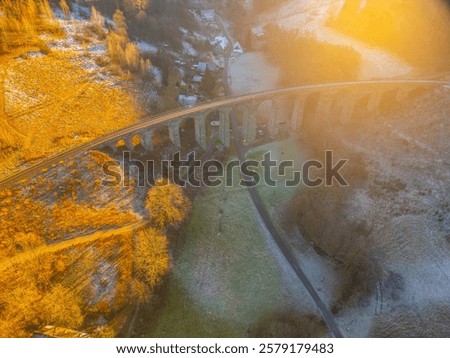 Similar – Image, Stock Photo Bridge shadows in winter in Kreuzberg/Treptow/Neukölln