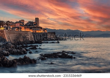 Antibes bei Sonnenaufgang