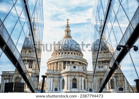 Similar – Image, Stock Photo St Pauls Cathedral in London.