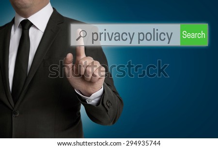 Privacy Policy internet browser is operated by businessman.