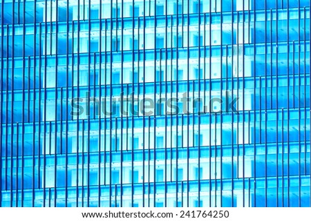 Retro Photo Of Skyscraper Office Windows Abstract