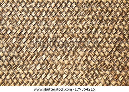 The texture of wood background, bamboo craft art, rattan hand craft, woven bamboo, woven rattan