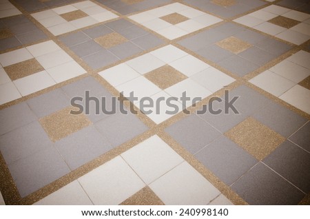 the Texture of exposed cement floor tiled.