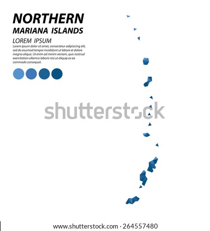 Northern Mariana Islands geometric concept design