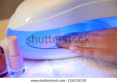 uv system of nails extension