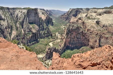 Observation Point, Zion Canyon, Utah
