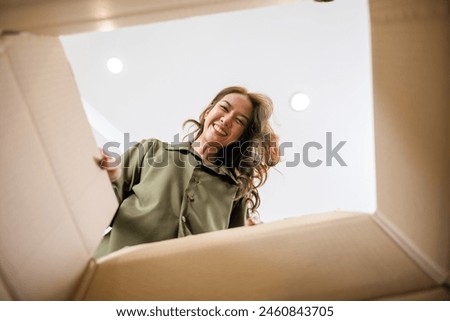 Similar – Image, Stock Photo Look inside the Christmas house