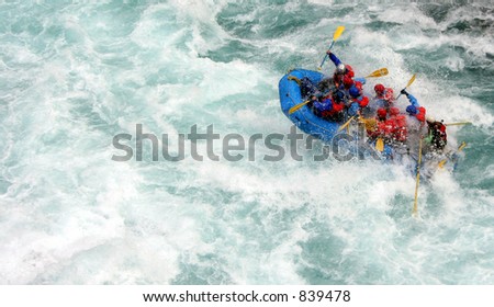 chilko river british columbia/river rafting