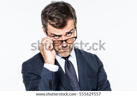 Similar – Image, Stock Photo farsighted | over the roofs of Berlin 1