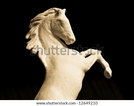 Sculpture horse