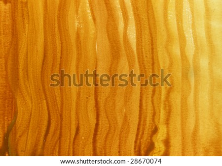 brown watercolor abstract background hand painted with wavy vertical brush strokes, self made