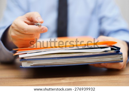 manager is offering you pen and  to take the documentation to begin with work