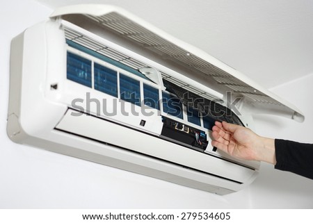 cleaning and maintaining home air conditioning