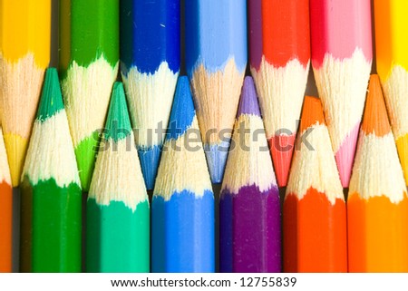 Colour Pens Stock Photo 12755839 : Shutterstock