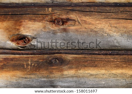 Rustic cabin. Side of rustic log cabin for background or country texture