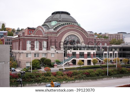 A renovated train station houses a court house in Tacoma\'s museum district