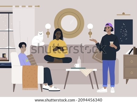 Friends Hanging Out Clipart | Free Download On ClipArtMag