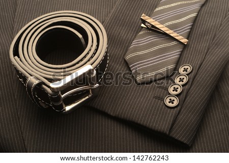 Men'S Suit And Accessories Stock Photo 142762243 : Shutterstock