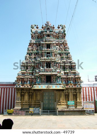 Deities, Meenakshi Temple, Hindu Pilgrim Centre, Madurai, Tamil Nadu ...