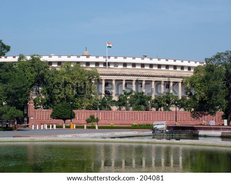 Indian Parliament House New Delhi India Stock Photo 204081 Indian Parliament House New Delhi India Stock Photo 204081