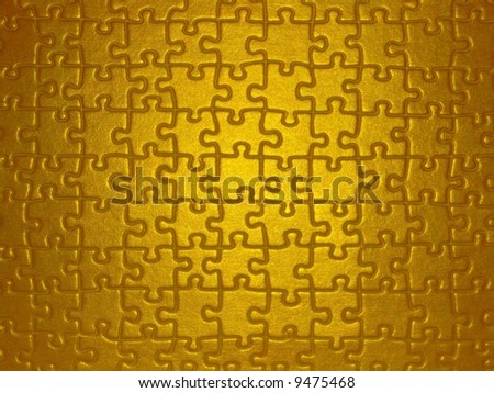 Puzzle - Golden Yellow