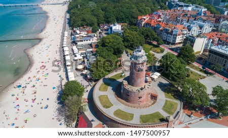 Similar – Foto Bild Leuchtturm Kolobrzeg Polen