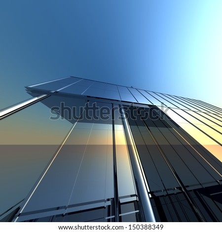 abstract modern architecture background