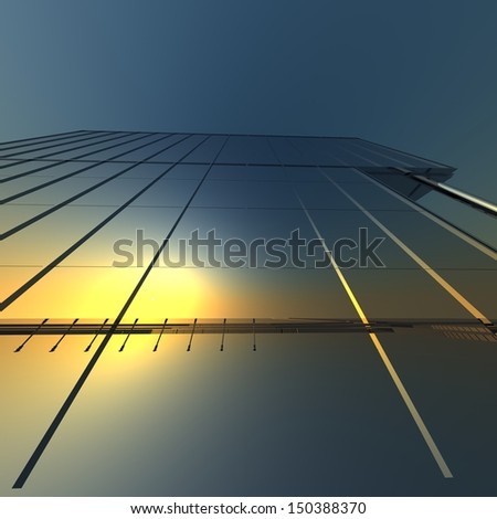 abstract modern architecture background