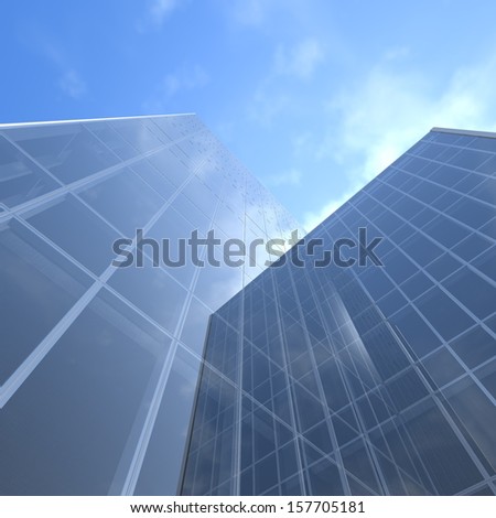 glass building architecture